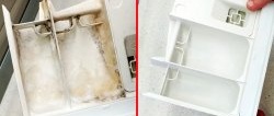 Как да почистите тавата на пералнята с най-упоритите отлагания, ако нищо не ги премахва