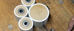كيفية صنع بكرات لآلة الصنفرة بالحزام بدون مخرطة