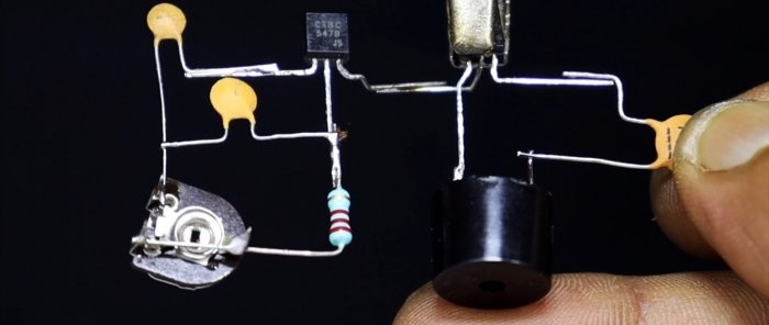 Com fer un detector de metalls molt senzill amb 2 transistors