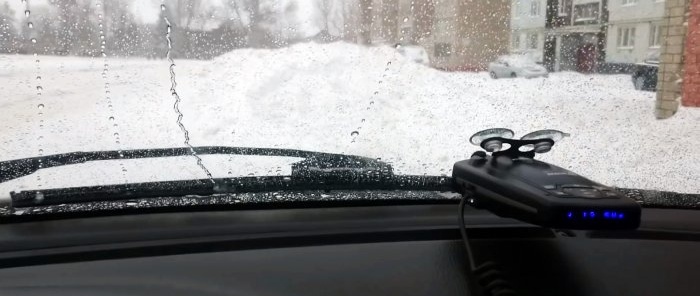 How to deal with ice on the windshield