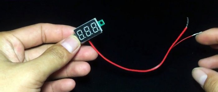 Ako vyrobiť voltmeter bez napájania