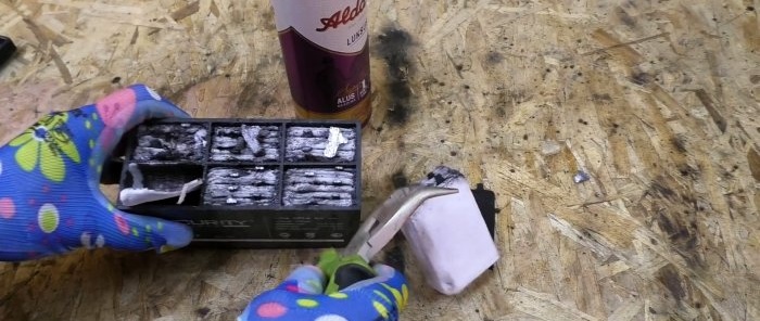 Ingen dålig idé att använda ett gammalt batteri