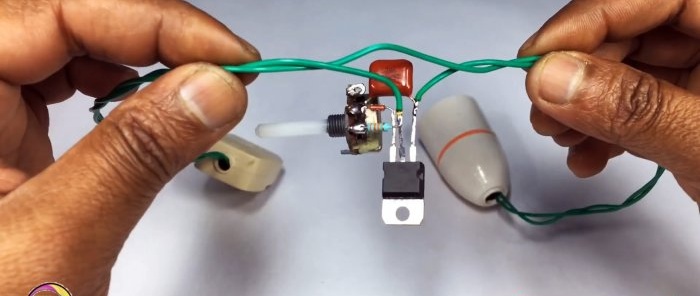 How to make a dimmer based on an energy-saving lamp