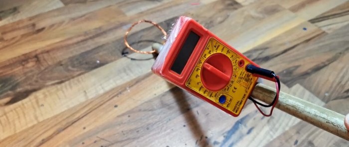 Cómo montar rápidamente un detector de metales a partir de un multímetro chino