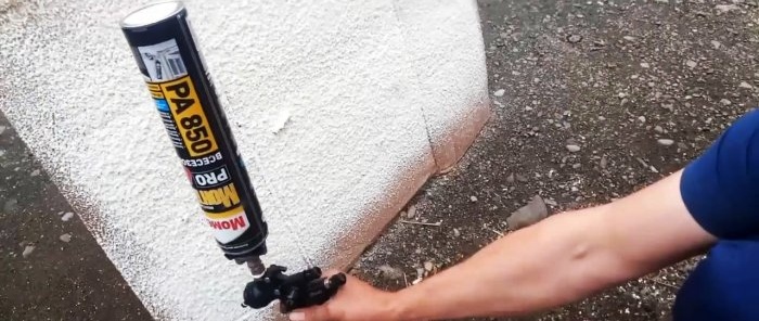 Paano gumawa ng foam sprayer mula sa spray gun