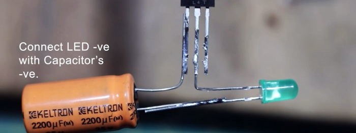 Cara membuat strob LED berkuasa menggunakan hanya satu transistor