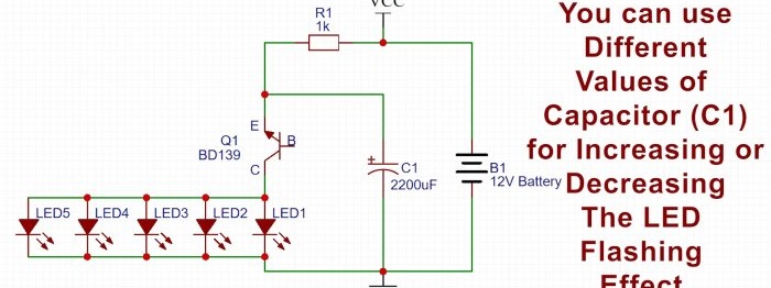 So bauen Sie mit nur einem Transistor einen leistungsstarken LED-Blitz