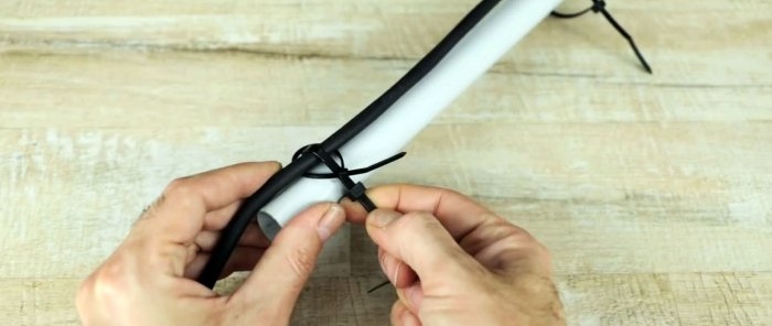 10 ideas on how to carefully lay and mark wires using a cable tie