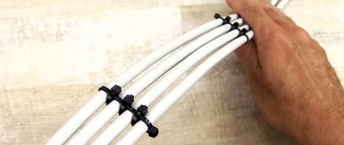 10 ideas sobre cómo tender y marcar cables con cuidado usando una brida para cables