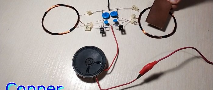 Como fazer um detector de metais Butterfly usando apenas 2 transistores