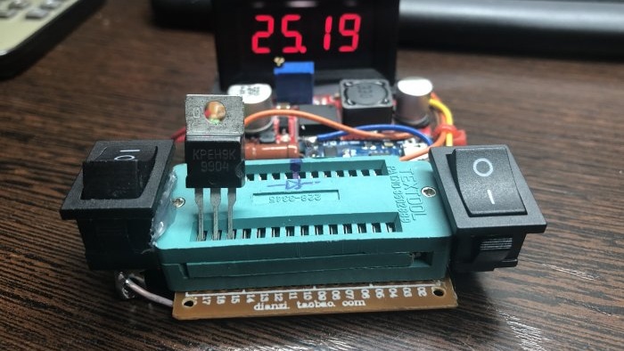 Jak vyrobit jednoduchý tester zenerových diod z hotových čínských modulů