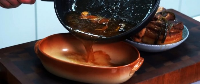 Horúci spôsob rýchleho varenia bravčovej masti na čínsky spôsob