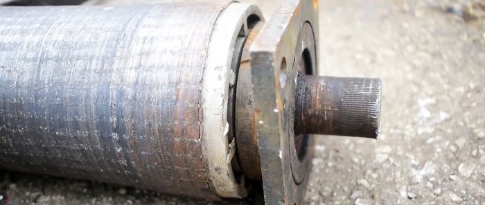 Kā no izdegušiem elektromotoriem izgatavot cauruļu liektāju no rotoriem