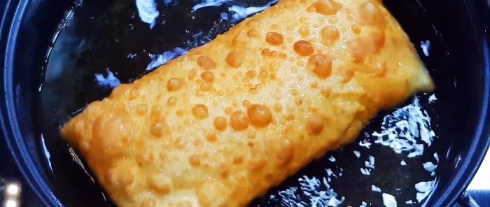 Un análogo mucho más sabroso de los chebureks.