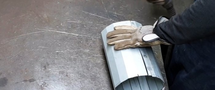 Πώς να φτιάξετε μια σχάρα από κύλινδρο αερίου για μπρικέτα καυσίμου