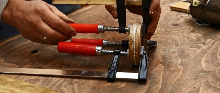 Как да си направим полезна машина за профилно рязане на метал от стар маломощен двигател