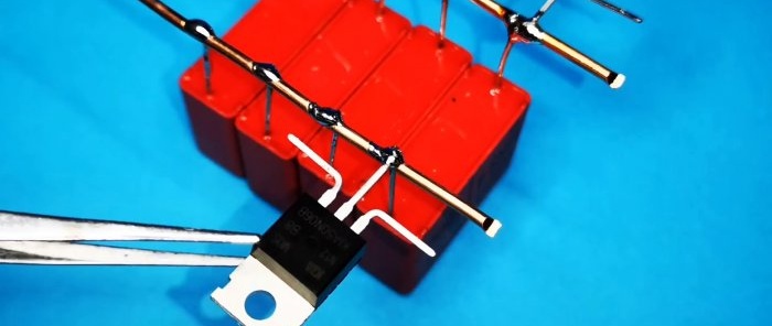 Cómo hacer la placa de inducción más sencilla con sólo 2 transistores