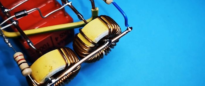 Как да направите най-простия индукционен котлон само с 2 транзистора