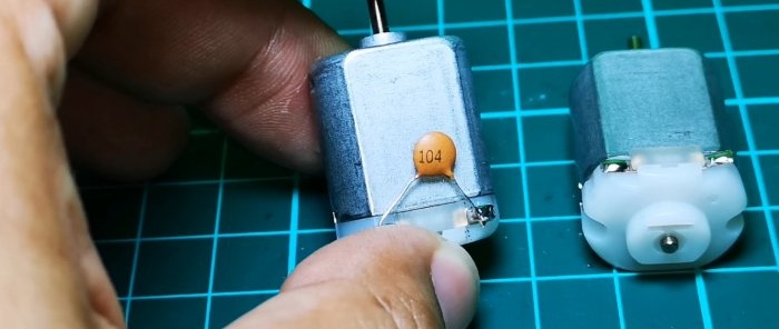 Why do you need a capacitor on an electric motor and what happens if you remove it?