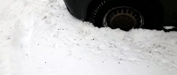 Comment sortir de la neige profonde ou de la boue sans assistance