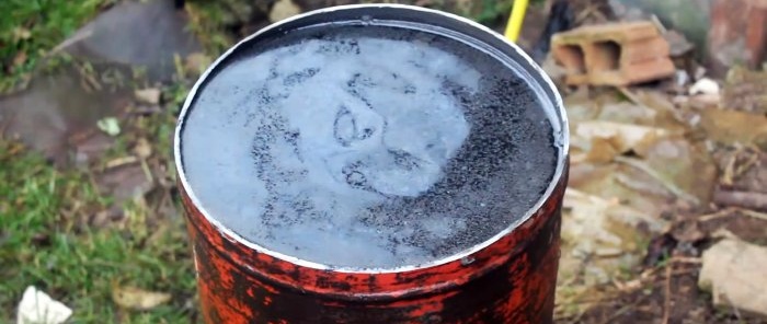 Paano gumawa ng isang simpleng kalan ng garahe mula sa isang silindro ng gas