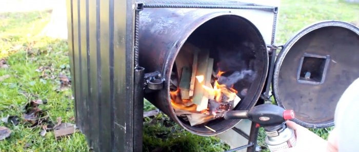 Cách làm bếp ga đơn giản từ bình gas