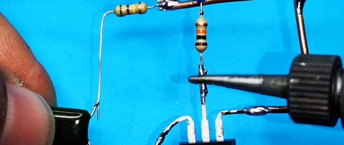 Controlem la càrrega amb un botó Com fer un interruptor fix potent en un MOSFET