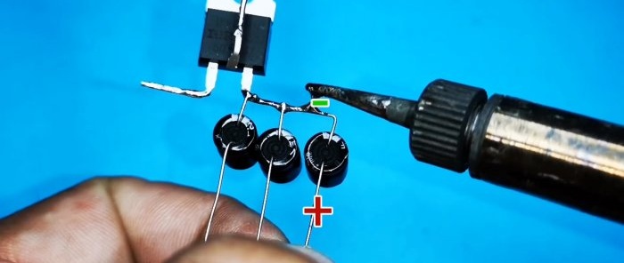 كيفية صنع فلاش قوي باستخدام MOSFET واحد