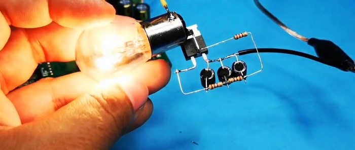 Come realizzare un potente lampeggiatore utilizzando un MOSFET