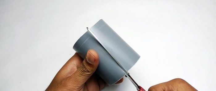 Hoe maak je een elektromotor van PVC-buis