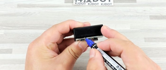 Hvordan lage et 9V batteri med USB-lading