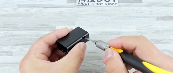 Ako vyrobiť 9V batériu s nabíjaním cez USB
