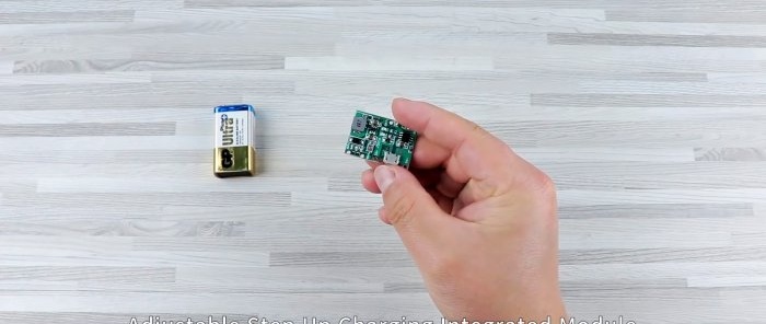 Cách làm pin 9V bằng sạc USB