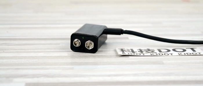 Paano gumawa ng 9V na baterya gamit ang USB charging