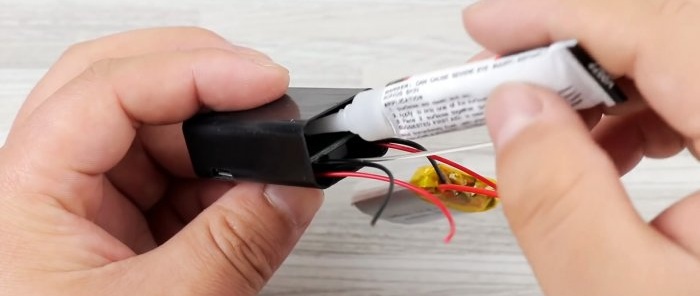 Como fazer uma bateria de 9V com carregamento USB