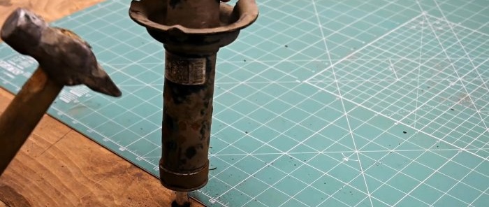 Πώς να φτιάξετε μια αντλία από ένα παλιό γόνατο αυτοκινήτου
