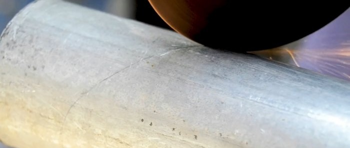 How to mark a pipe for precise cutting for welding a 90 degree elbow