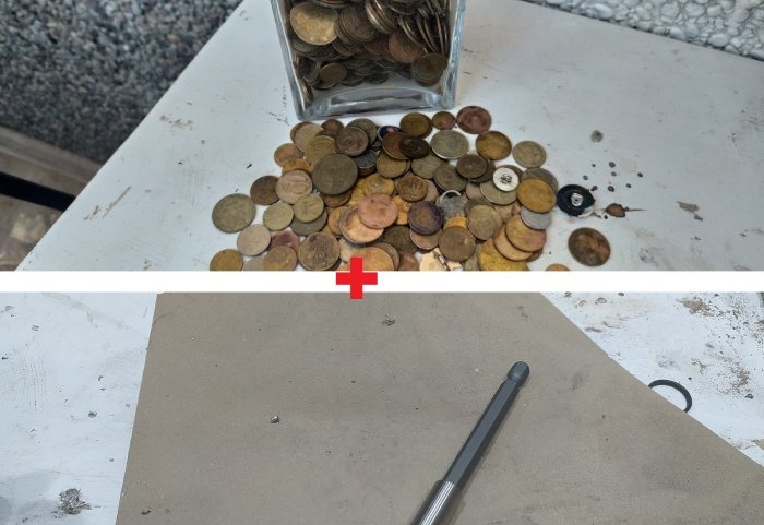 Как да направите оригинална отвертка от съветски монети