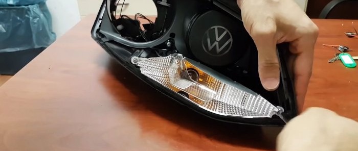 How to make cool tuning of car headlights yourself