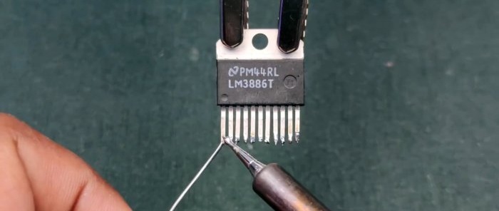 Come realizzare un amplificatore da 100 W su un chip in mezz'ora