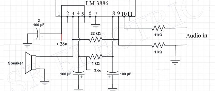 Comment fabriquer un amplificateur de 100 W sur puce en une demi-heure