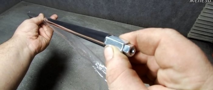 كيفية صنع شواية كهربائية تبصق من محرك ممسحة الزجاج الأمامي