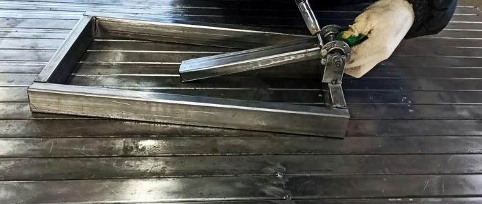 Πώς να φτιάξετε ένα φαλτσοπρίονο με καρφίτσα για γωνιακό μύλο από δακτύλιους ποδηλάτου