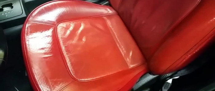 Repasovaná sedačka jako nová