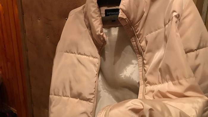 Kvalitná opraná páperová bunda