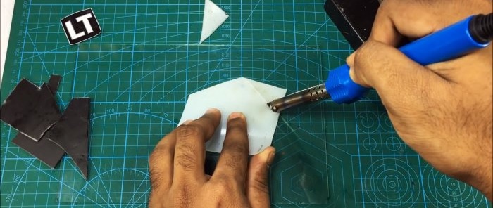 Cắt acrylic bằng máy cắt tự chế