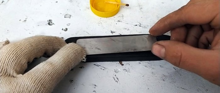 Kako vlastitim rukama napraviti prilagođeni nož za tiskanice