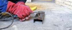 How to weld with a regular nail