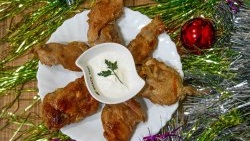 Petali di pollo per la tavola di Capodanno