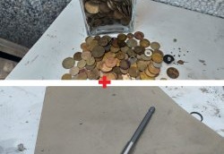 Cara membuat pemutar skru asli dari syiling Soviet